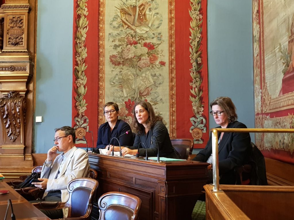 Intervention en conseil de Paris