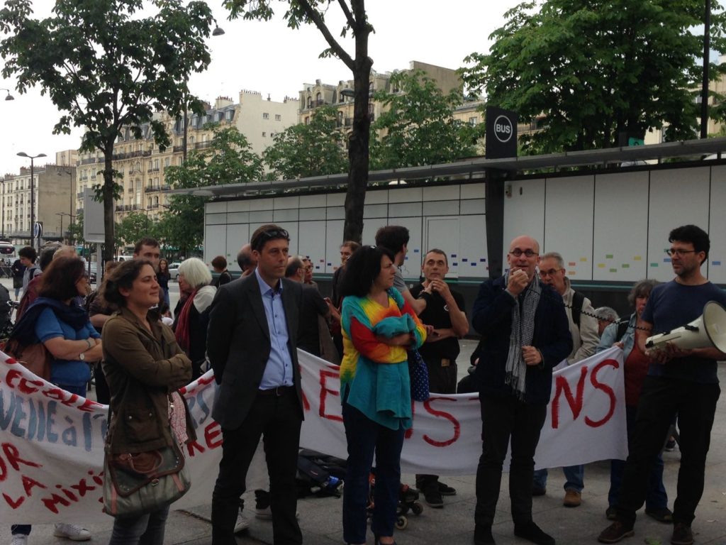 Mobilisation aux côtés des lycéen-e-s d’Hélène Boucher